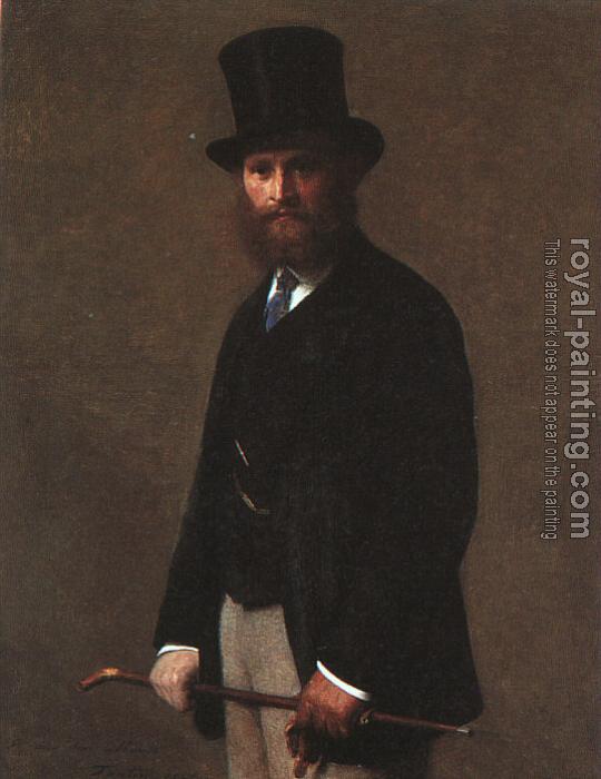 Henri Fantin-Latour : Portrait of Edouard Manet